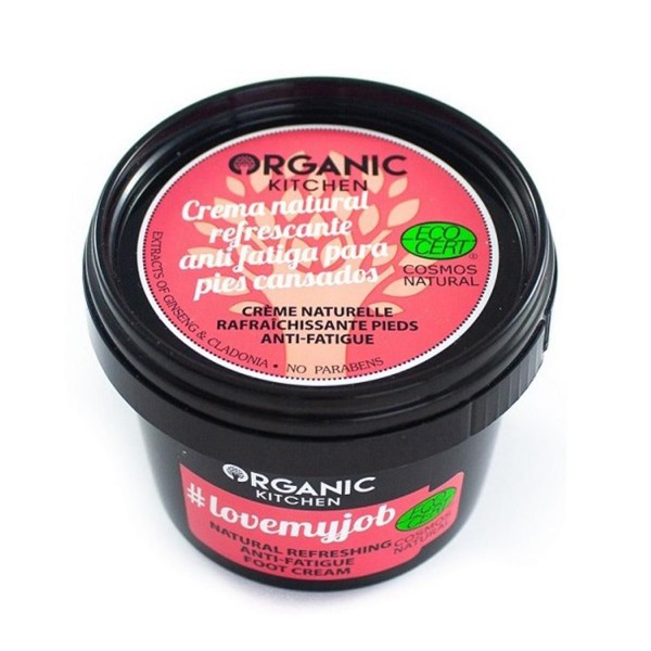 Organic kitchen lovemyjob crema de pies anti-fatiga natural 200ml