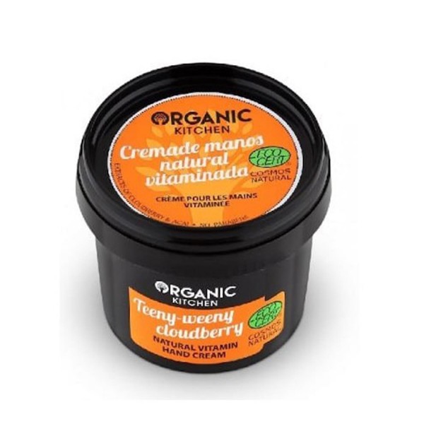 Organic kitchen vitaminada crema de manos natural 100ml